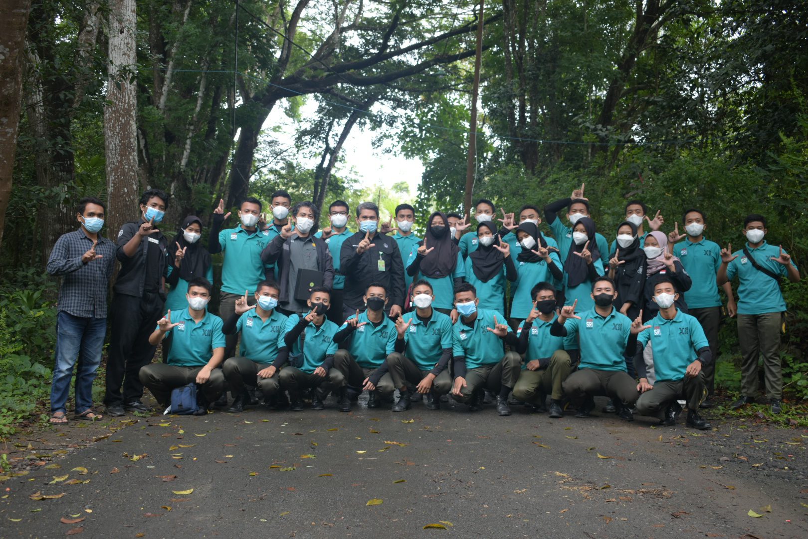 Siswa/i SMK Kehutanan Negeri Kadipaten